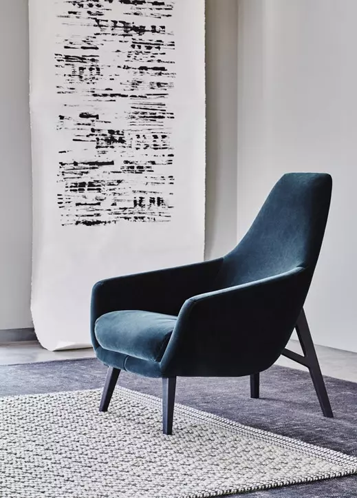 DPK Enzo IMM 1 LR Montis fauteuil stoel lounge design stof leer vanderlindeinterieur