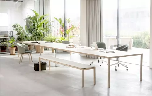 Arco Slim Plusconnected Bertjan Pot eetkamertafel tafel opmaatgemaakt design duurzaam vanderlindeinterieur