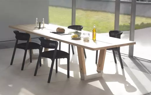 Arco base cafechair 01 eetkamertafel stoel eetkamerstoel tafel design duurzaam vanderlindeinterieur