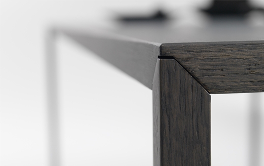 Arco slim bertjan pot detail eetkamertafel tafel opmaatgemaakt design duurzaam vanderlindeinterieur