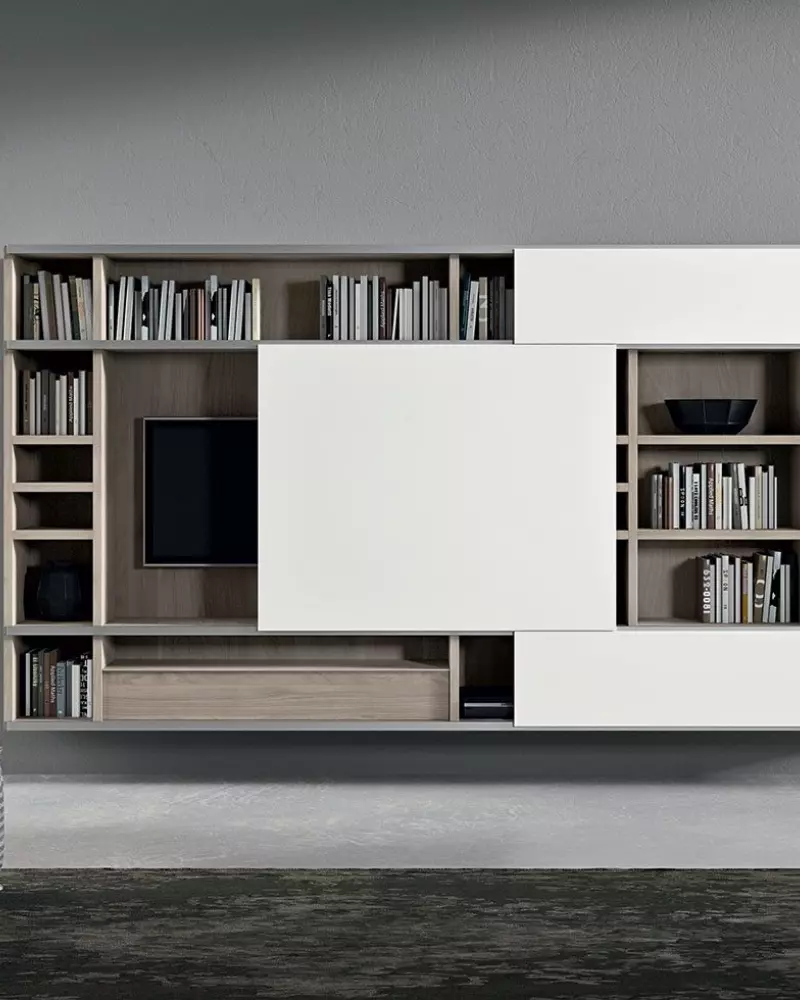 Vanderlindeinterieur_kastenopmaat_Wandmeubel novamobili kasten deuren opmaat tvmeubel