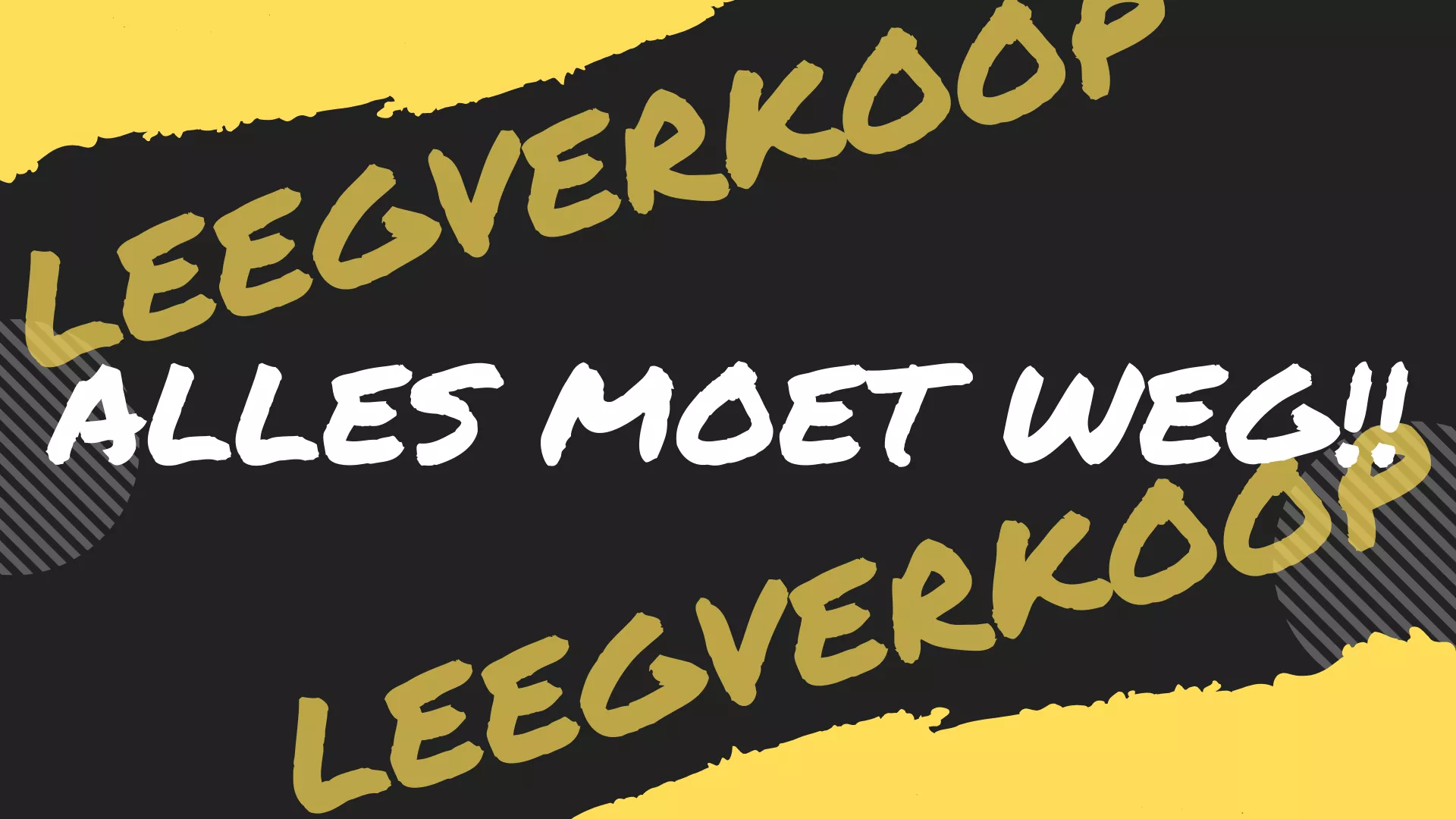 Alles moet weg